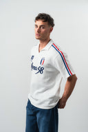 France Regular Fit Retro T-Shirt Ecru