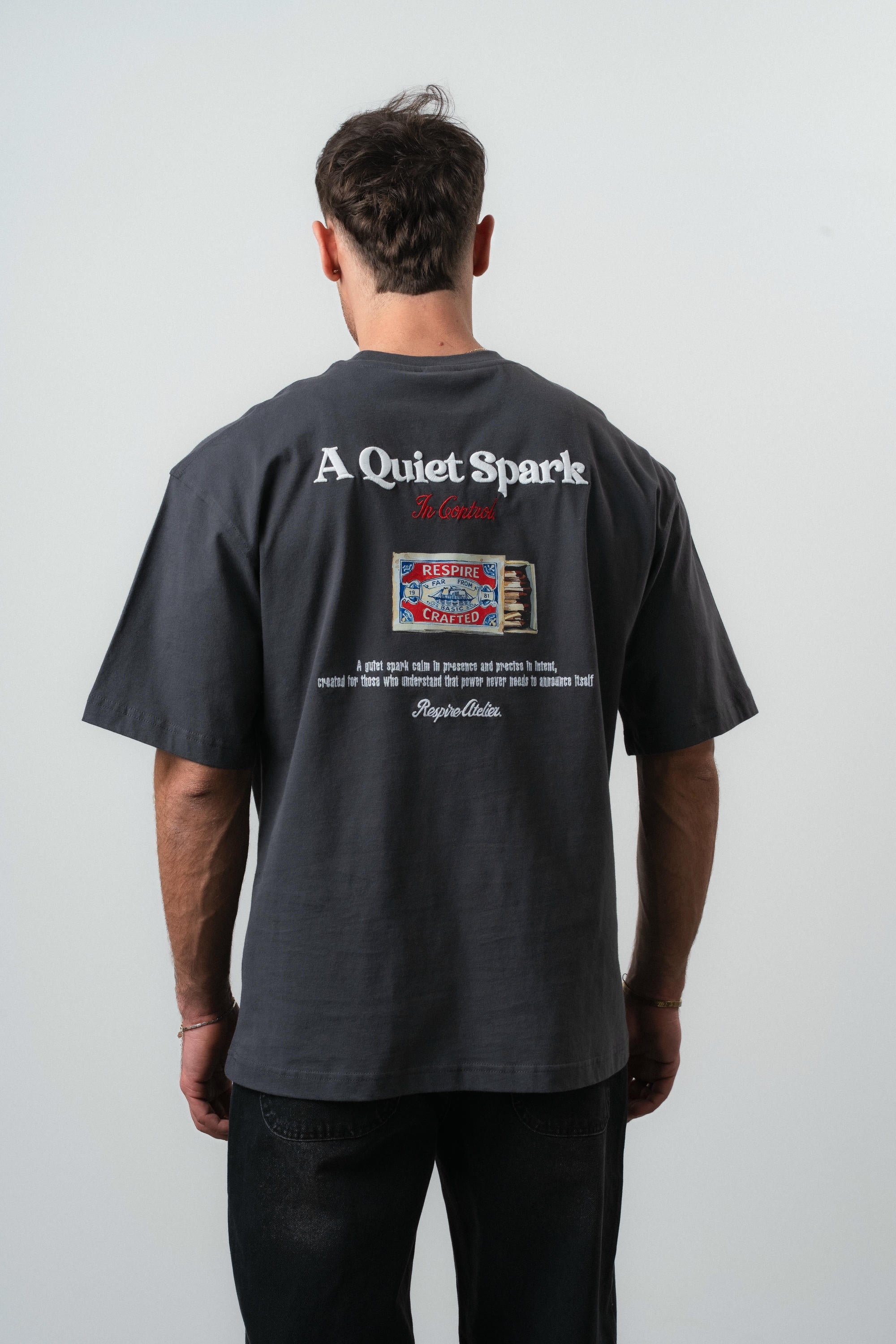 RR Oversized T-Shirt Black – Respire