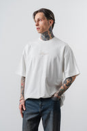 Rosette Oversized T-Shirt Ecru