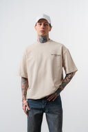 Respire x Itsbyzey Oversized T-Shirt Beige