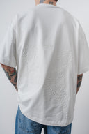 Itsbyzey Spiral Oversized T-Shirt Ecru