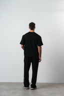 Respire Striped Regular Fit Tracksuit Black