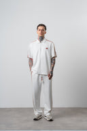 Champ Striped Regular Fit Tracksuit Ecru