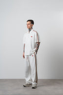Champ Striped Regular Fit Tracksuit Ecru