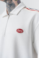 Champ Striped Regular Fit Tracksuit Ecru