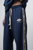 FFB Striped Regular Fit Tracksuit Navy