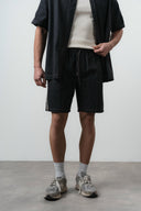 Denim Short Black