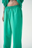 Basic Baggy Sweatpant Green