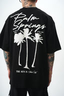 Palm Oversized T-Shirt Black