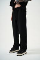 Basic Baggy Sweatpant Black