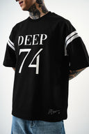 Deep 74 Oversized T-Shirt Black