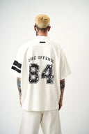 84 Zone Oversized T-Shirt Ecru