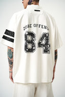 84 Zone Oversized T-Shirt Ecru