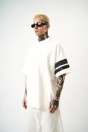 84 Zone Oversized T-Shirt Ecru