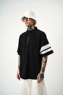 84 Zone Oversized T-Shirt Black