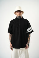 84 Zone Oversized T-Shirt Black