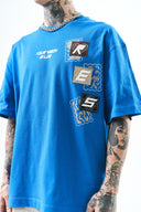 Low Vision Oversized T-Shirt Baby Blue