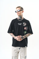 Low Vision Oversized T-Shirt Black