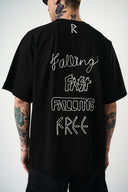Fast Oversized T-Shirt Black