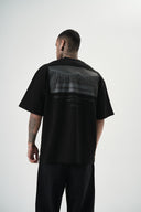 Da Vinci Oversized T-Shirt Black
