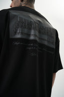 Da Vinci Oversized T-Shirt Black