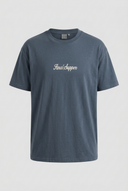Final Supper Oversized T-Shirt Petrol Blue