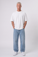 Basic Oversized T-Shirt 24/1 Ecru