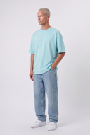 Basic Oversized T-Shirt 24/1 Baby Blue