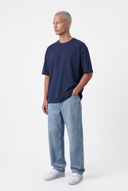 Basic Oversized T-Shirt 24/1 Navy