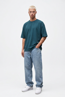 Basic Oversized T-Shirt 24/1 Emerald