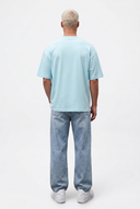 Basic Oversized T-Shirt 24/1 Baby Blue