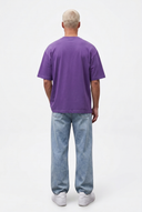 Basic Oversized T-Shirt 24/1 Purple