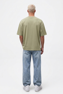 Basic Oversized T-Shirt 24/1 Khaki
