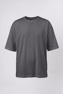 Basic Oversized T-Shirt 24/1 Smoked