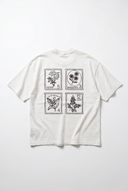 Embroidered Oversized T-Shirt Ecru