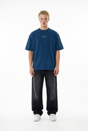 Betrayal Washed Oversized T-Shirt Navy