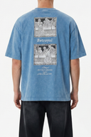 Betrayal Washed Oversized T-Shirt Baby Blue