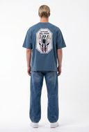 Piero Oversized T-Shirt Petrol Blue