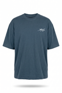 Piero Oversized T-Shirt Petrol Blue