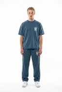 Court Regular Fit Set Petrol Blue