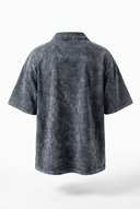24207 Washed Oversized T-Shirt Black