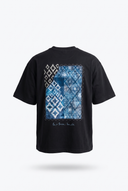 FFB Embroidered Oversized T-Shirt Black
