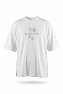 FFB Embroidered Oversized T-Shirt Ecru