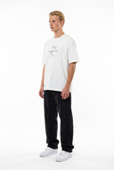 FFB Embroidered Oversized T-Shirt Ecru