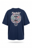 Craft Oversized T-Shirt Navy