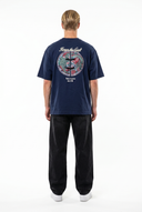 Craft Oversized T-Shirt Navy