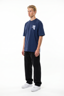 Itsbyzey Oversized T-Shirt Navy